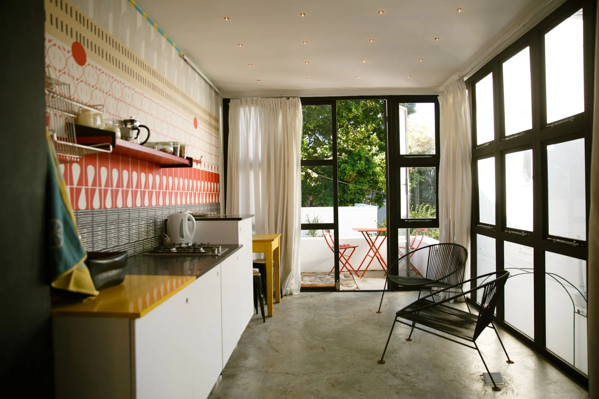 The Studio — light-filled self-catering studio at InAweStays, 34 Camp Street, Gardens, Cape Town